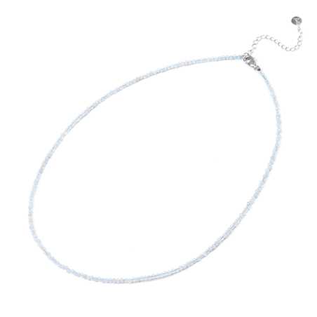 Minerální náhrdelník s korálky z chalcedonu POL-N17/47L Agato