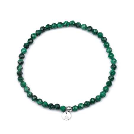 Minerální náramek s malachitem POL-B07/20G Agato
