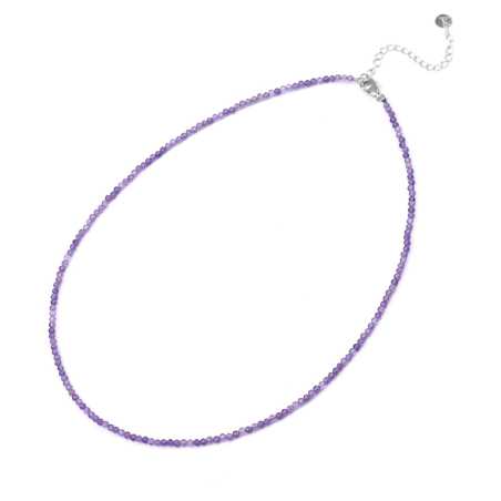 Dámský minerální náhrdelník s ametystem POL-N03/47L Agato