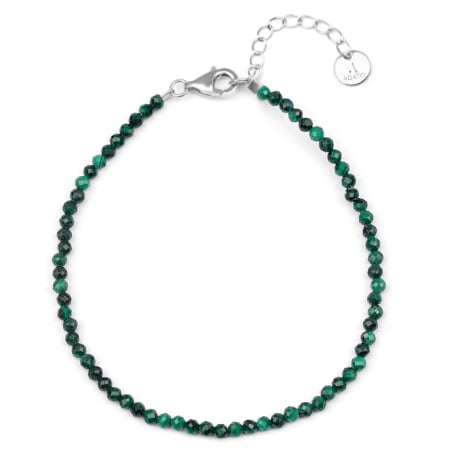 Dámský minerální náramek s malachitem POL-B07/21L Agato
