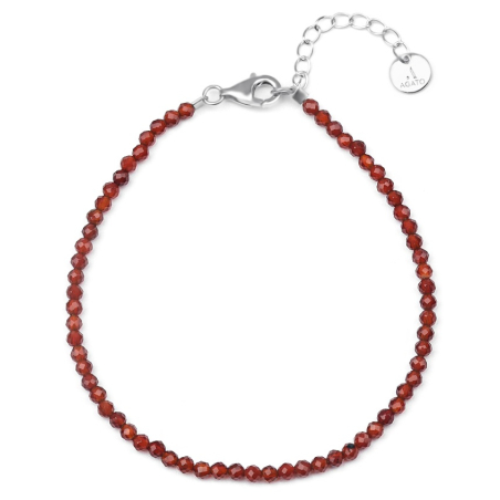 Dámský minerální náramek s karneolem POL-B15/21L Agato