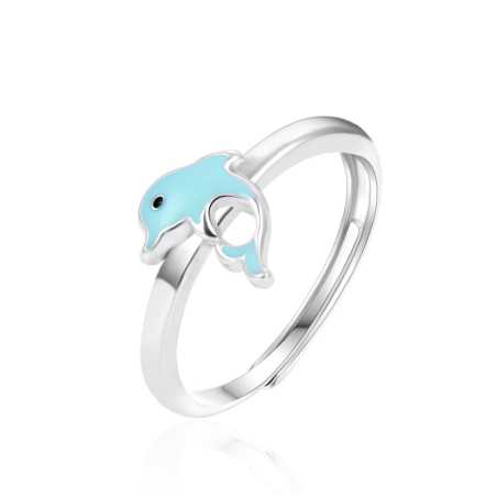 Stříbrný dětský prsten Delfín AGT-RD02 Agato