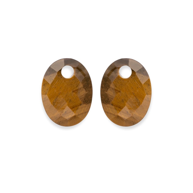 Oválné přívěsky na náušnice z tygřího oka EAGEM09-MO Sparkling Oválné přívěsky na náušnice z tygřího oka EAGEM09-MO Sparkling