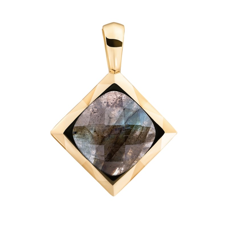 Pozlacený přívěsek s labradoritem SPG32-G18 Sparkling Pozlacený přívěsek s labradoritem SPG32-G18 Sparkling