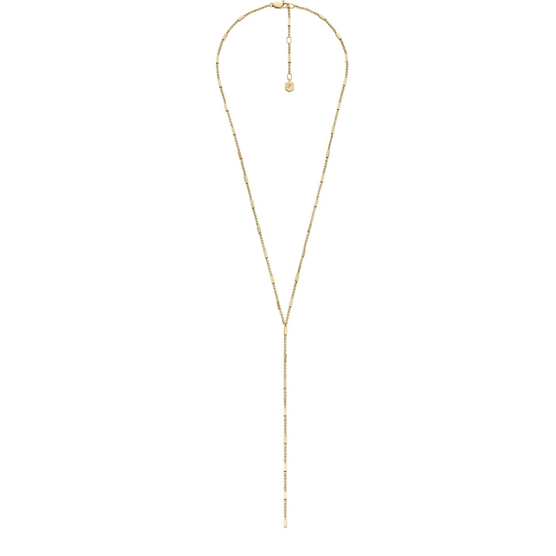 Módní pozlacený náhrdelník All Stacked Up JF04808710 Fossil Módní pozlacený náhrdelník All Stacked Up JF04808710 Fossil