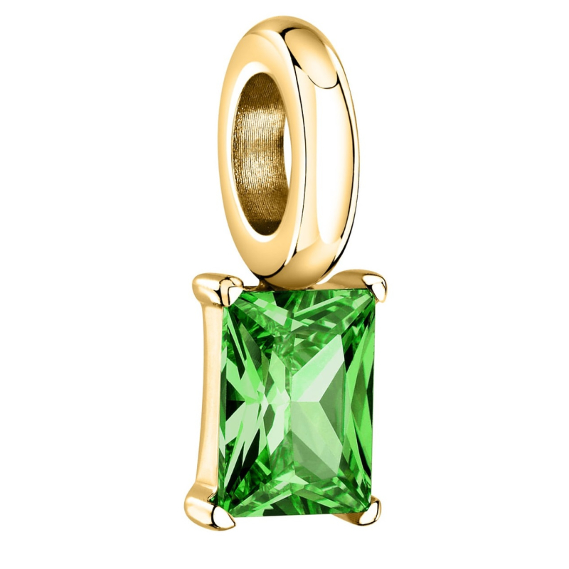 Pozlacený přívěsek se zeleným zirkonem Drops SCZ1292 Morellato Pozlacený přívěsek se zeleným zirkonem Drops SCZ1292 Morellato