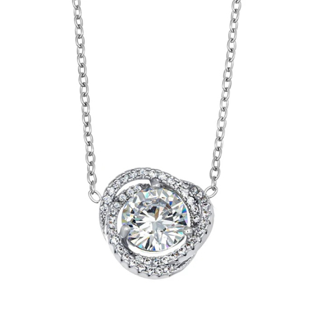 Elegantní dámský náhrdelník s krystaly Ray 32334.R Crystalp