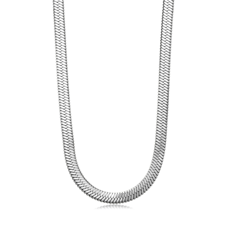 Ocelový řetízek pro ženy Hádek Chunky SHK82 S Agapo