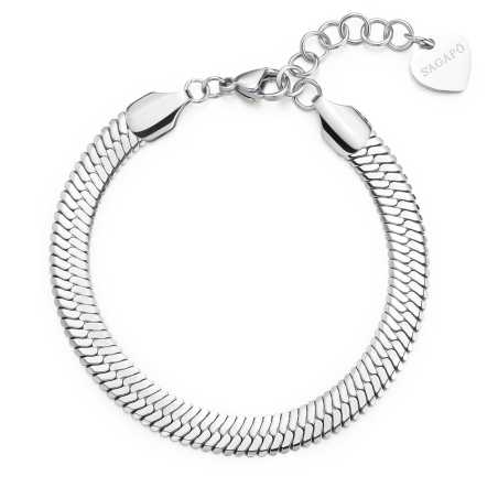 Dámský ocelový náramek Hádek Chunky SHK97 S Agapo