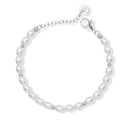 Ocelový náramek se syntetickou perlou LJ2847 Liu Jo
