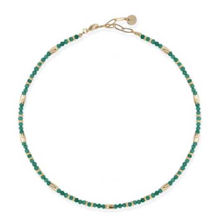 Slušivý korálkový náhrdelník z oceli LJ2898 Liu Jo