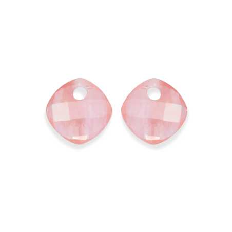 Přívěsky na náušnice z křemene EAGEM25-CC Sparkling