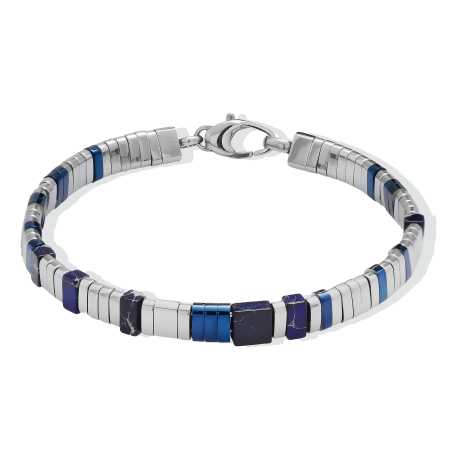 Korálkový náramek pro muže s lazuritem MLJ577 Liu Jo
