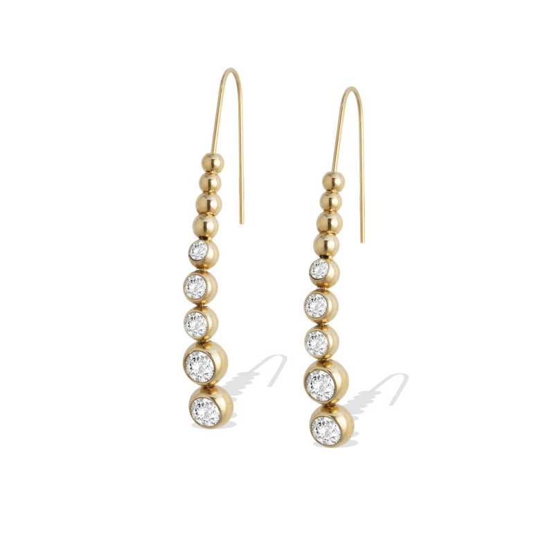 Dlouhé pozlacené náušnice LJ2826 Liu Jo Dlouhé pozlacené náušnice LJ2826 Liu Jo