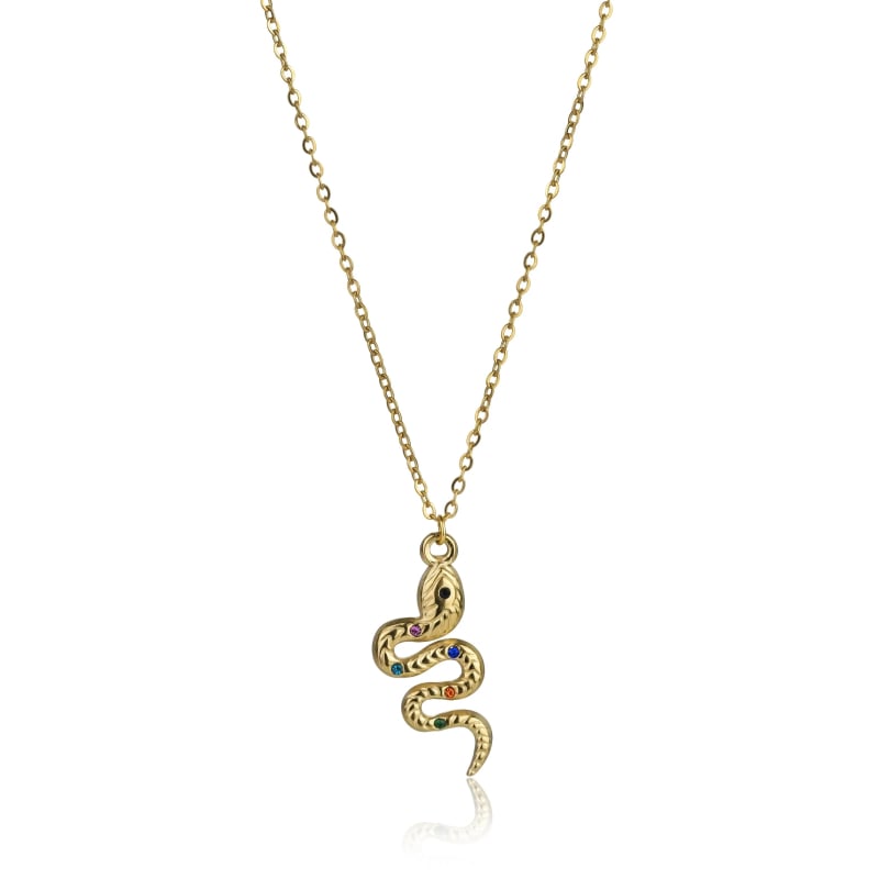 Dámský pozlacený náhrdelník Leilani Gold Necklace MCN23002G Marc Malone Dámský pozlacený náhrdelník Leilani Gold Necklace MCN23002G Marc Malone