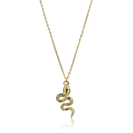 Dámský pozlacený náhrdelník Leilani Gold Necklace MCN23002G Marc Malone