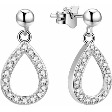 Stříbrné náušnice se zirkony TAGUP1632S Beneto