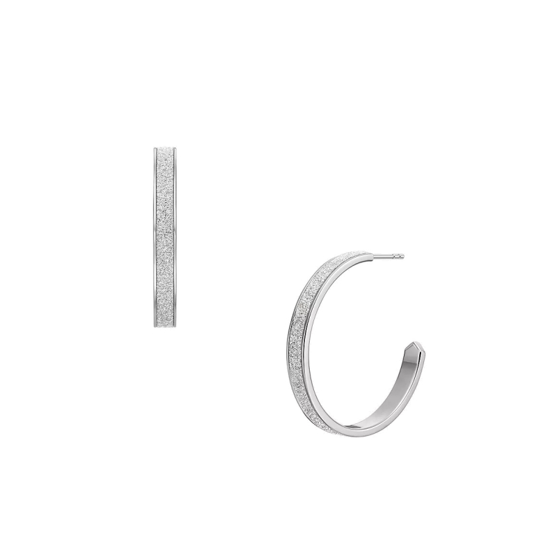 Ocelové kruhové náušnice JOF01135040 Fossil Ocelové kruhové náušnice JOF01135040 Fossil