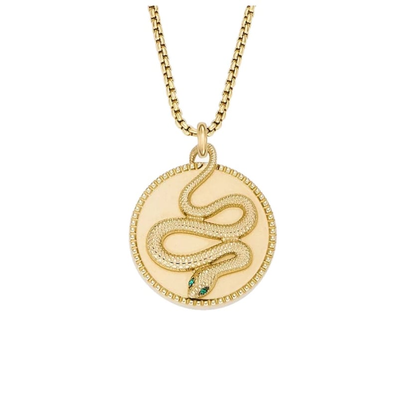 Elegantní pozlacený náhrdelník Lunar New Year JF04827710 Fossil Elegantní pozlacený náhrdelník Lunar New Year JF04827710 Fossil