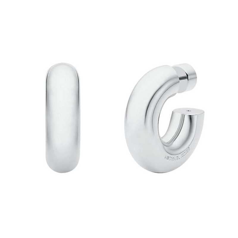 Minimalistické kruhové náušnice z mosazi MKJ842200040 Michael Kors Minimalistické kruhové náušnice z mosazi MKJ842200040 Michael Kors