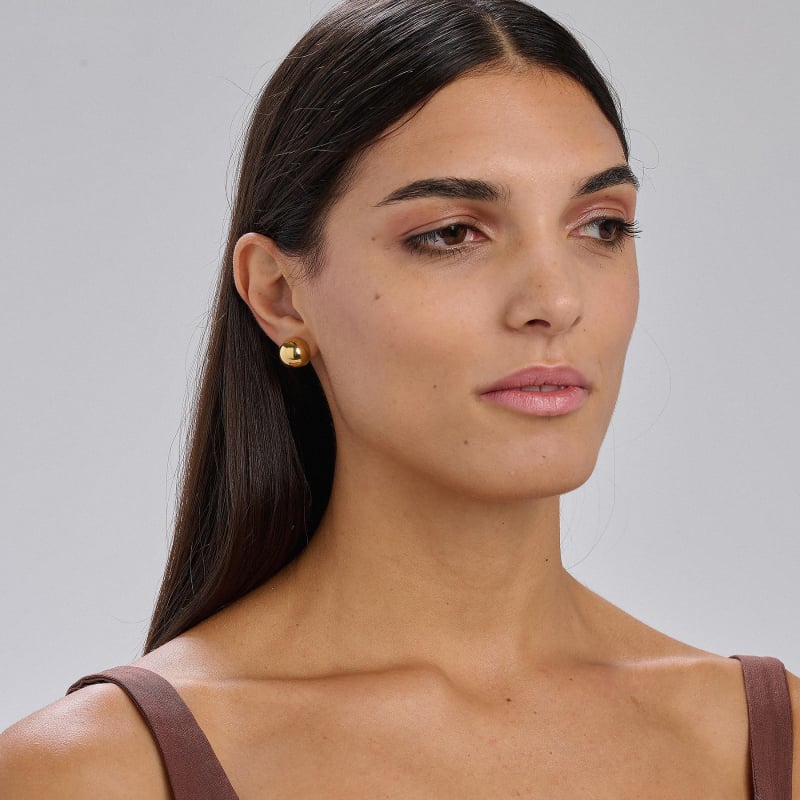 Pozlacené náušnice Perfect BPC31 Brosway / Délka: 1,4 cm