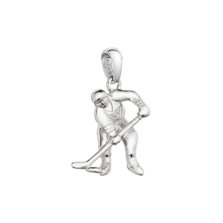Stříbrný přívěsek Hokejista 64016 Evolution Group
