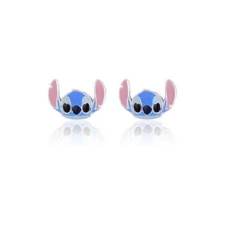Slušivé stříbrné náušnice Stitch Mini ES00101SL.CS Disney