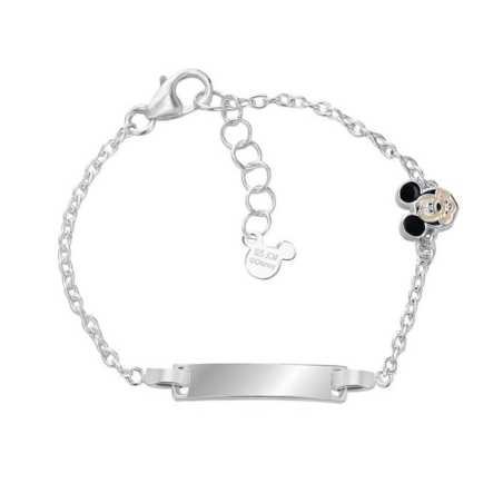 Něžný stříbrný náramek Mickey Mouse BS00097SL-47.CS Disney