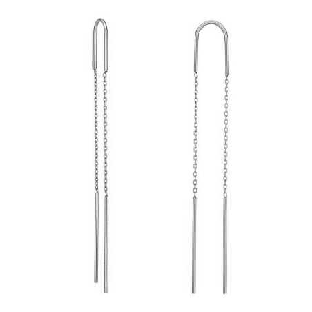 Luxusní provlékací náušnice E0004236 Moiss