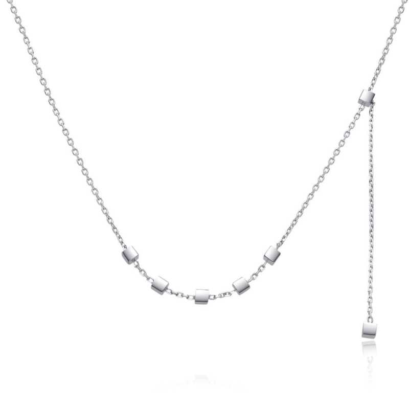 Minimalistický stříbrný náhrdelník pro ženy N0000871 Moiss Minimalistický stříbrný náhrdelník pro ženy N0000871 Moiss