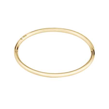 Minimalistický pevný náramek z pozlacené oceli Live 1580686 Hugo Boss