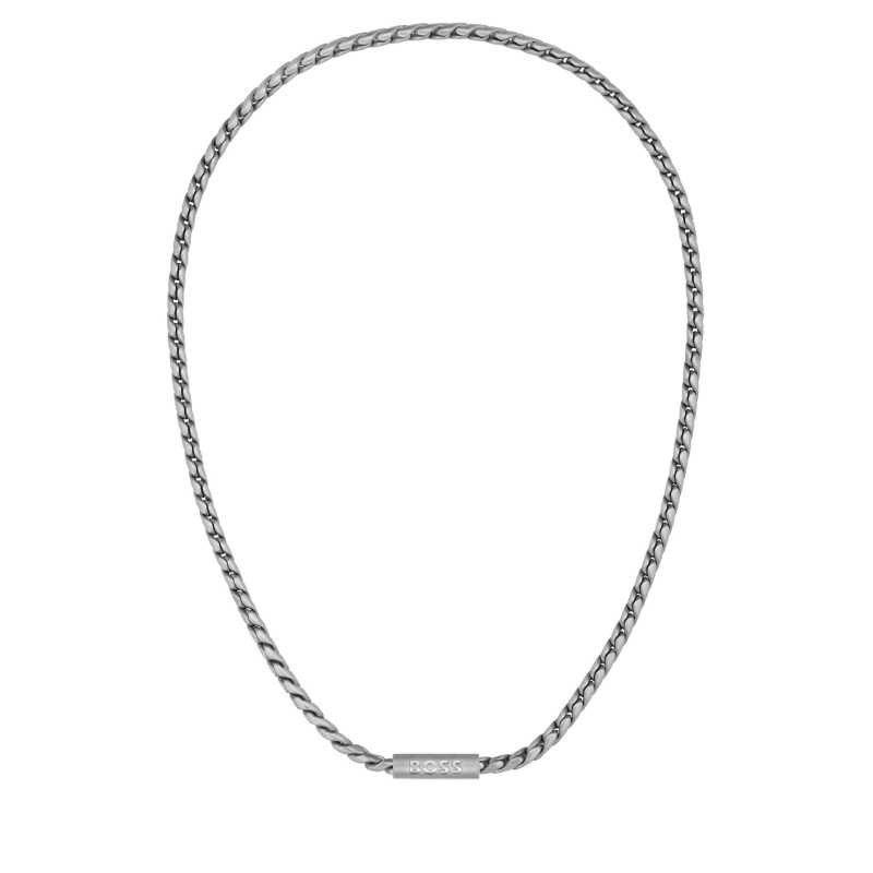 Nadčasový ocelový náhrdelník pro muže Doran 1580693 Hugo Boss Nadčasový ocelový náhrdelník pro muže Doran 1580693 Hugo Boss