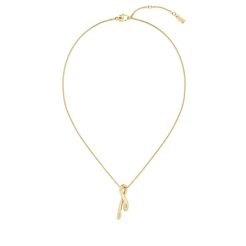 Fashion pozlacený náhrdelník 1580702 (řetízek, přívěsek) Hugo Boss Fashion pozlacený náhrdelník 1580702 (řetízek, přívěsek) Hugo Boss