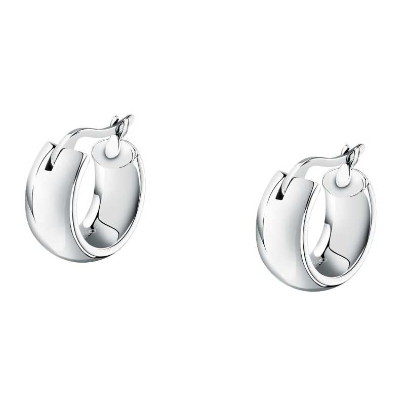 Nadčasové ocelové náušnice kruhy Creole SAUP35 Morellato