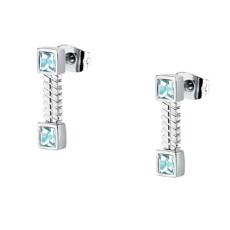 Ocelové visací náušnice s krystaly Gioia SAVY41 Morellato Ocelové visací náušnice s krystaly Gioia SAVY41 Morellato