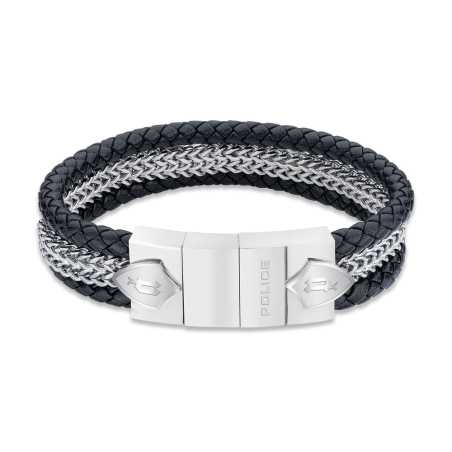 Fashion kožený náramek pro muže Lance PEAGB2119801 Police