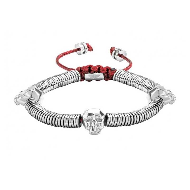 Stylový pánský náramek s ocelovými korálky PJ26553BSS.03 Police Stylový pánský náramek s ocelovými korálky PJ26553BSS.03 Police