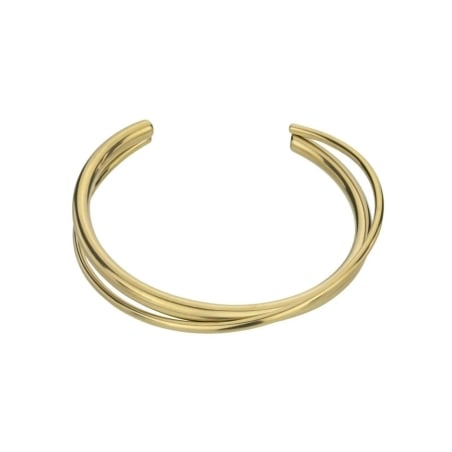 Pevný náramek z pozlacené oceli Astrid EWB24022G Emily Westwood