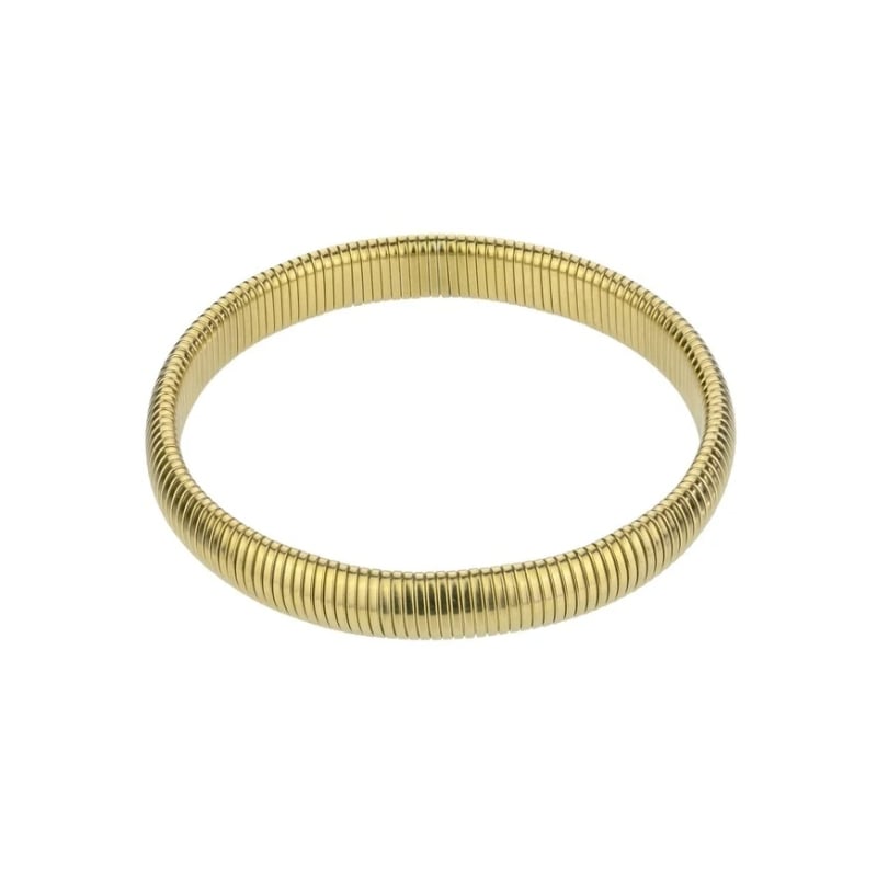 Elegantní pevný náramek Marlee Gold Bracelet MCB24013G Marc Malone