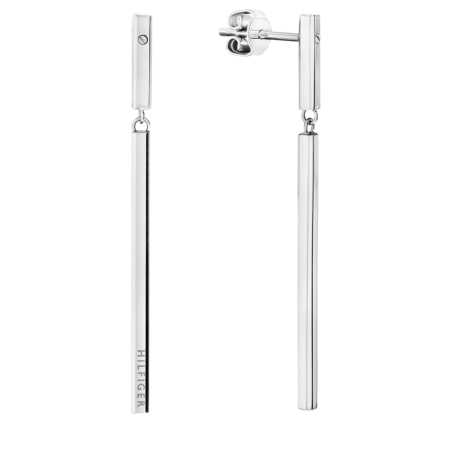 Visací ocelové náušnice Linear 2780954 Tommy Hilfiger