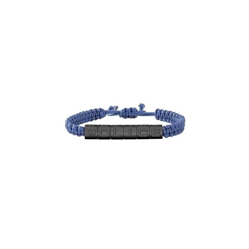 Modrý textilní náramek Rackwick PJ26453BSUN02 Police Modrý textilní náramek Rackwick PJ26453BSUN02 Police