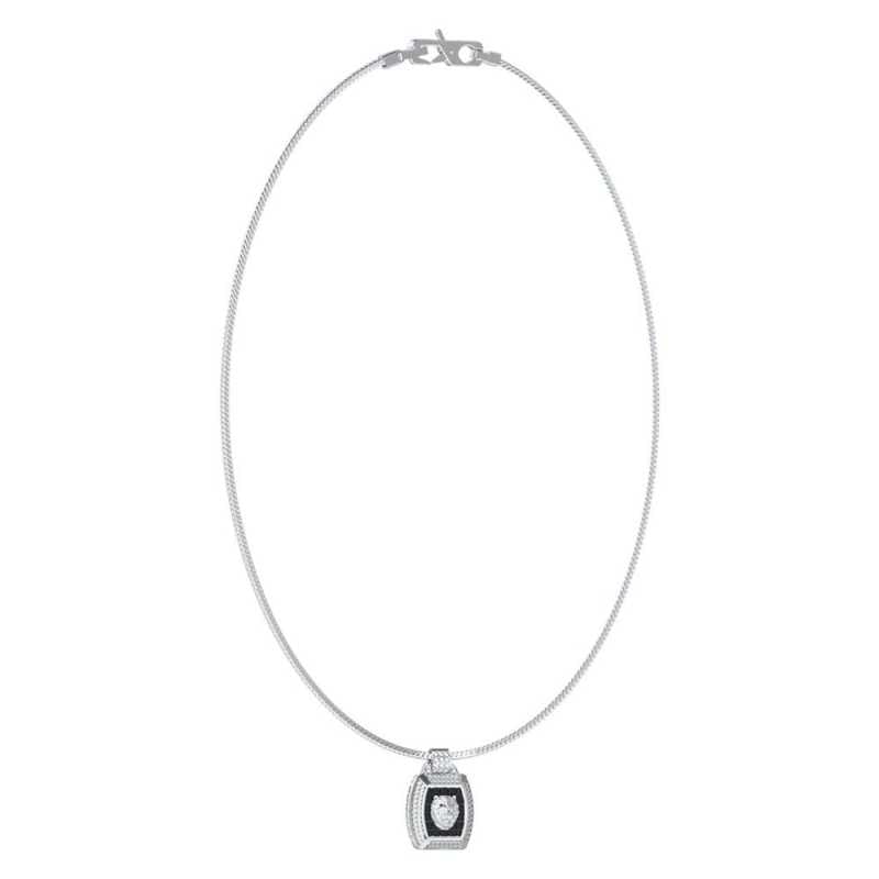 Moderní ocelový náhrdelník Lion King JUMN05001JWSTT/U Guess Moderní ocelový náhrdelník Lion King JUMN05001JWSTT/U Guess