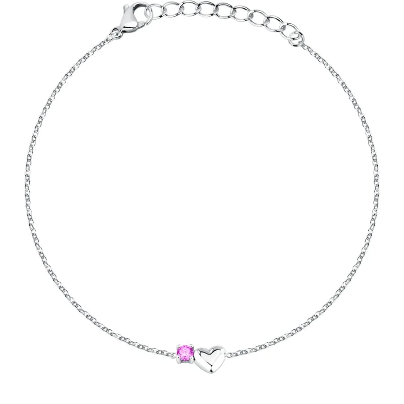 Dámský ocelový náramek Srdíčko se zirkonem Love LPS05ASD58 La Petite Story Dámský ocelový náramek Srdíčko se zirkonem Love LPS05ASD58 La Petite Story