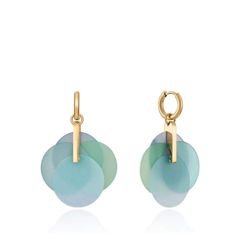 Slušivé pozlacené náušnice Kiss 14029E01013 Viceroy