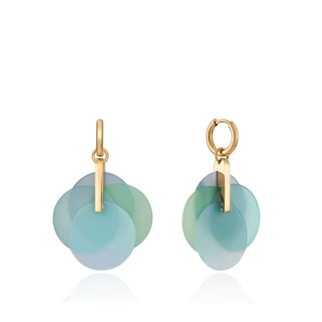 Slušivé pozlacené náušnice Kiss 14029E01013 Viceroy