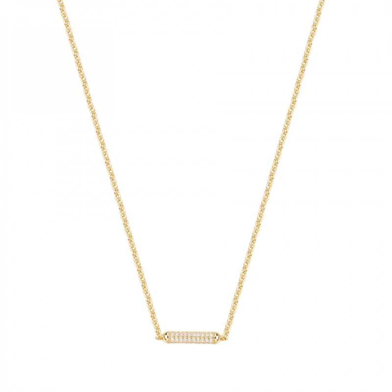 Pozlacený náhrdelník s kubickými zirkony Bianca RZBI57 Rosato Pozlacený náhrdelník s kubickými zirkony Bianca RZBI57 Rosato