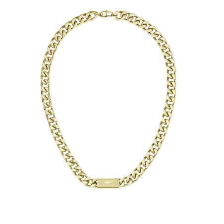 Pozlacený náhrdelník pro muže Backhand 2040434 Lacoste