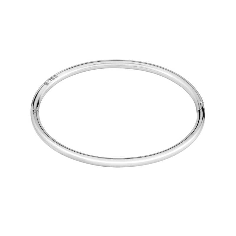 Minimalistický pevný náramek z oceli Live 1580685 Hugo Boss Minimalistický pevný náramek z oceli Live 1580685 Hugo Boss