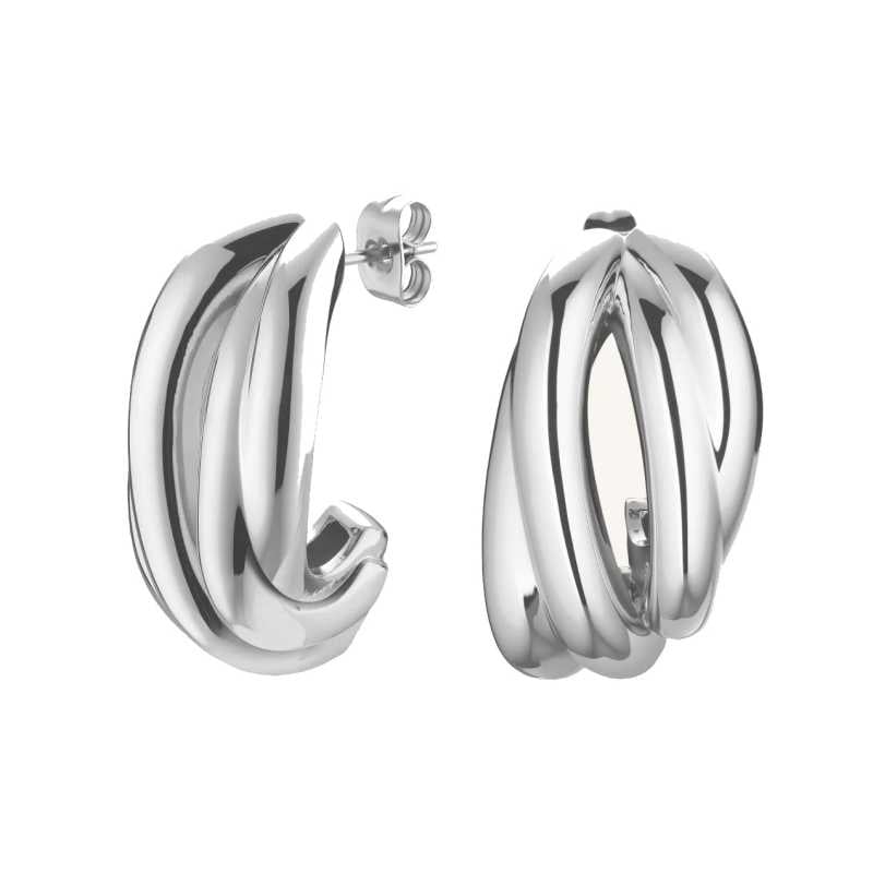 Nadčasové ocelové náušnice Statement JESTS-J1058 Rosefield Nadčasové ocelové náušnice Statement JESTS-J1058 Rosefield