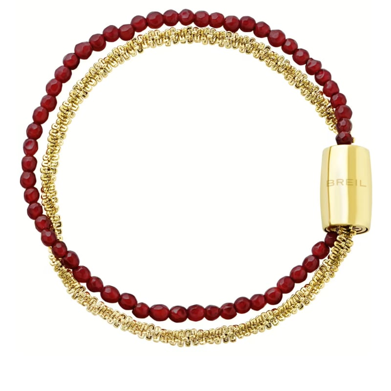 Dvojitý náramek s achátem Magnetica System TJ3486 Breil